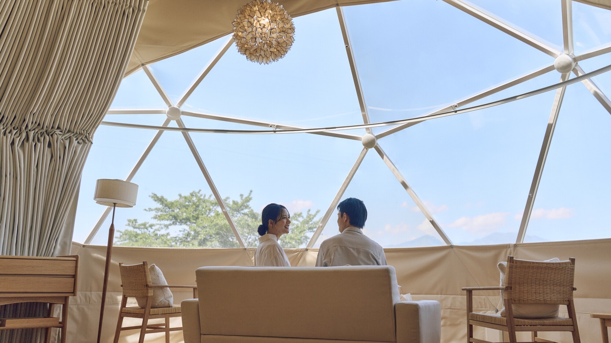 大自然を望む、穏やかな朝のひととき