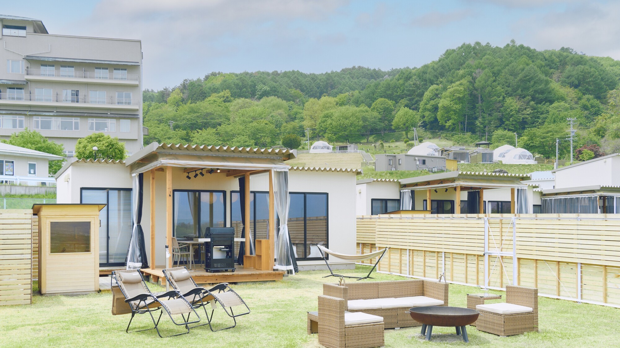 【ペット可】プライベートサウナ付きスイートヴィラ（ドッグラン付き）