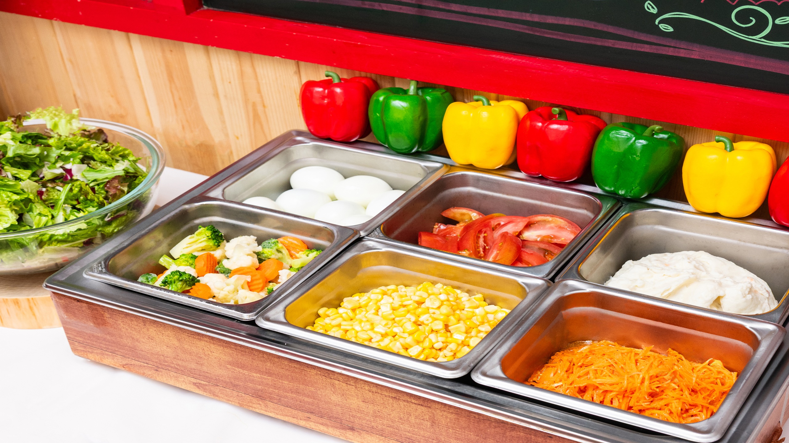 【朝食ビュッフェ】