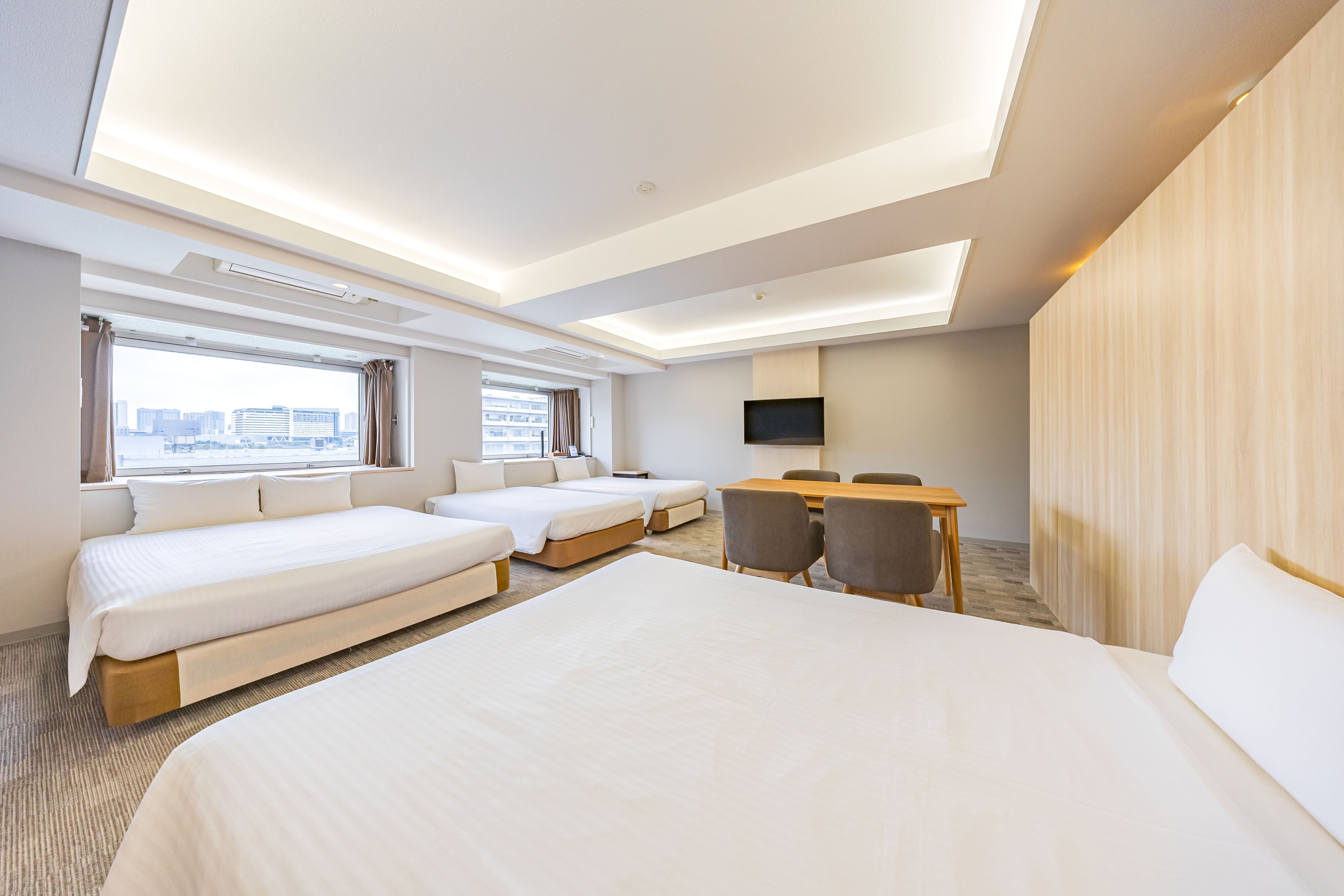 【6名1室】みんなで同じお部屋に泊まろう！3世代旅行・女子会にもおすすめ♪　朝食バイキング付き