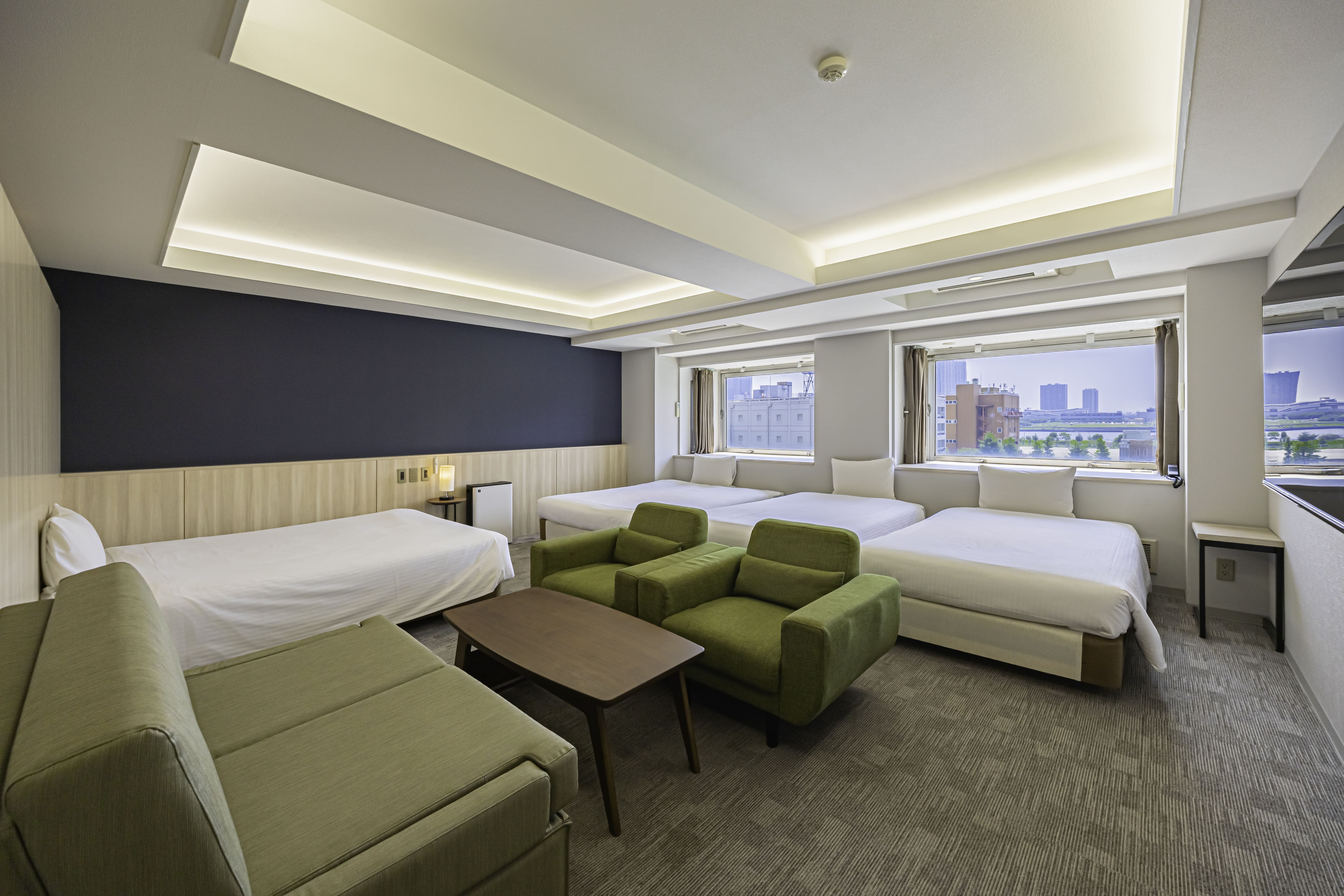 【客室一例】デラックスフォースルーム（45㎡）