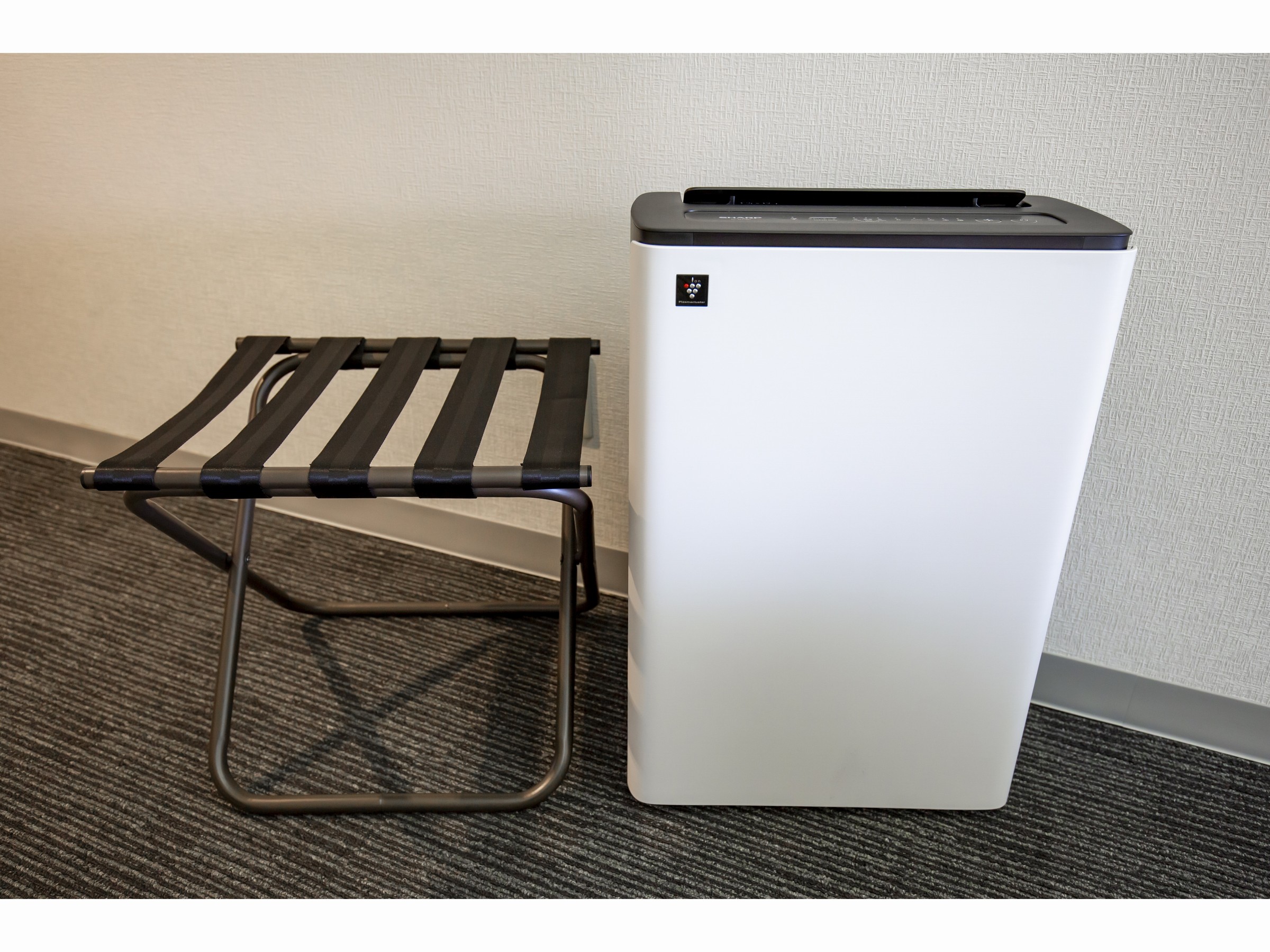 空気清浄機、バゲージラック