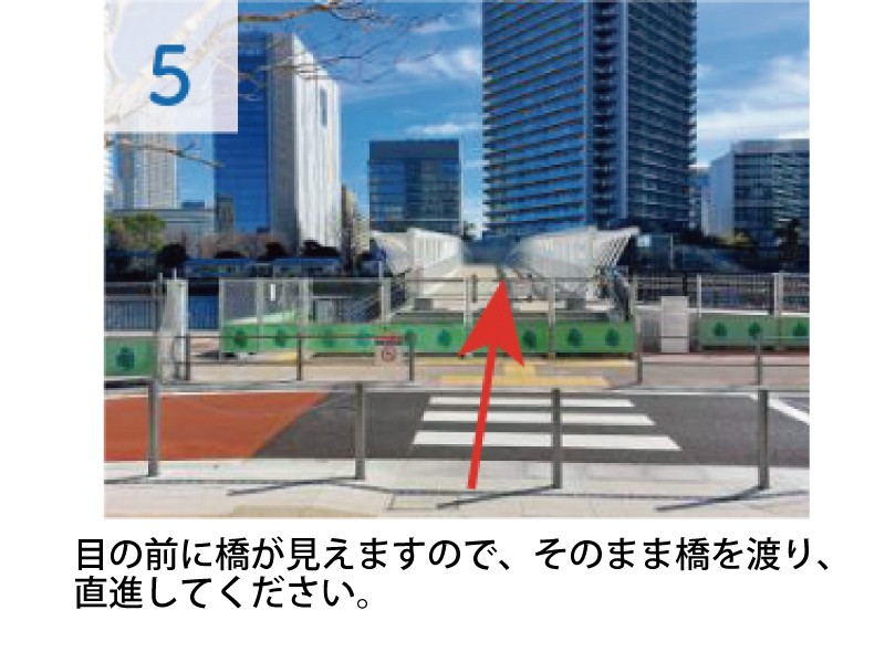 勝どき駅からの道順⑤