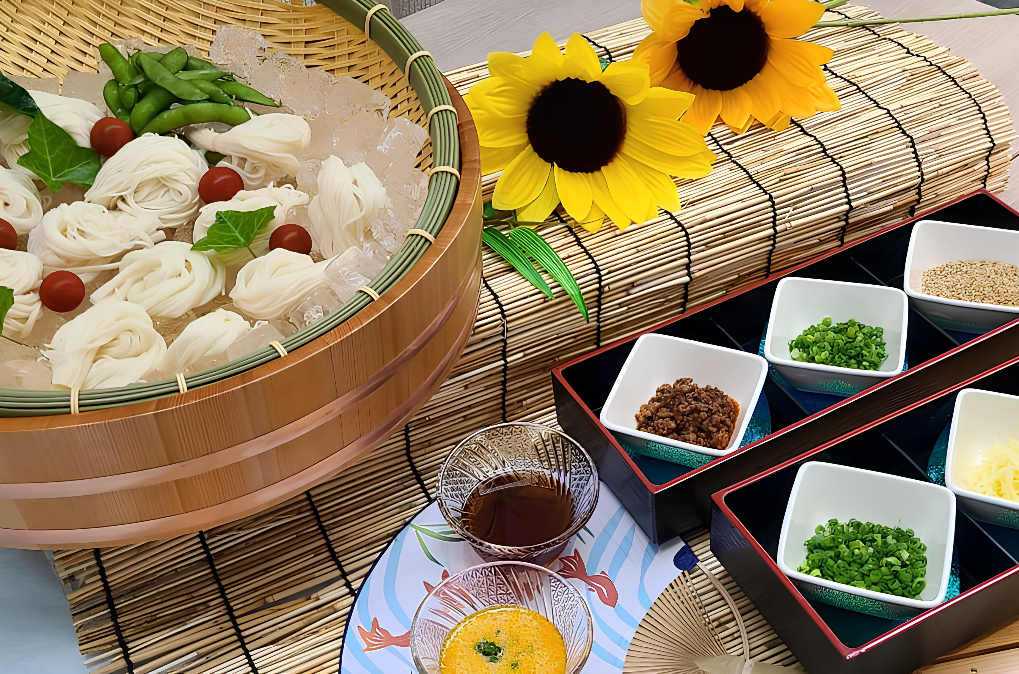 【朝食】季節の一品♪（2024 夏）そうめん