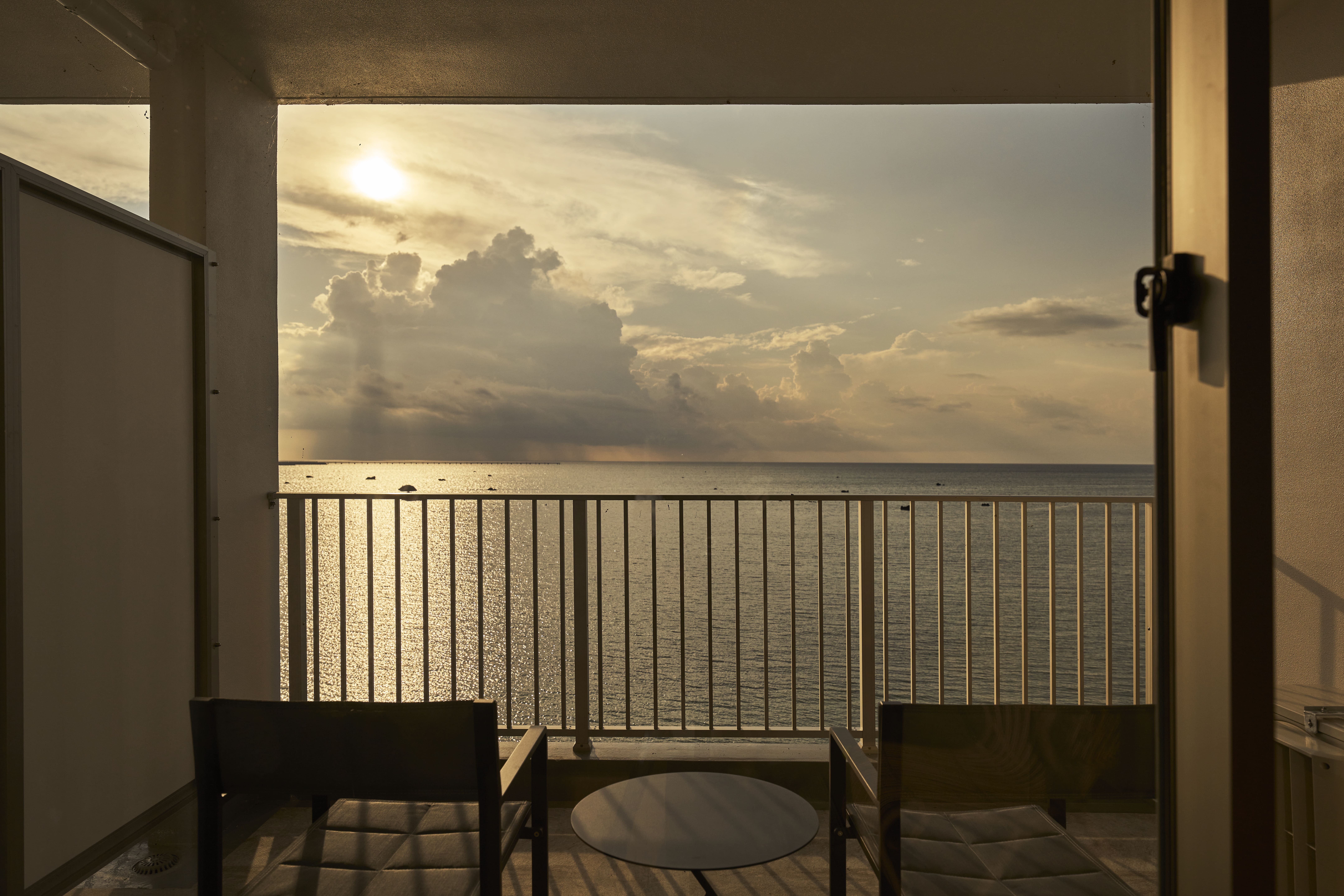 【オーシャンフロントツイン】バルコニーからの景色