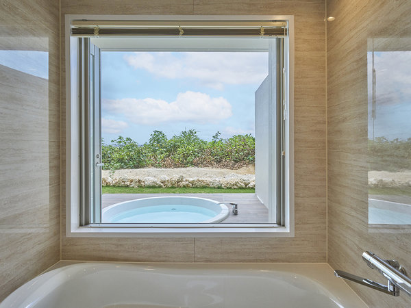 【ジャグジー付き客室】バスルーム