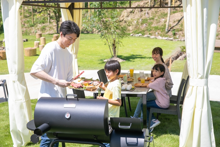 【グランピング】BBQ　繋コース