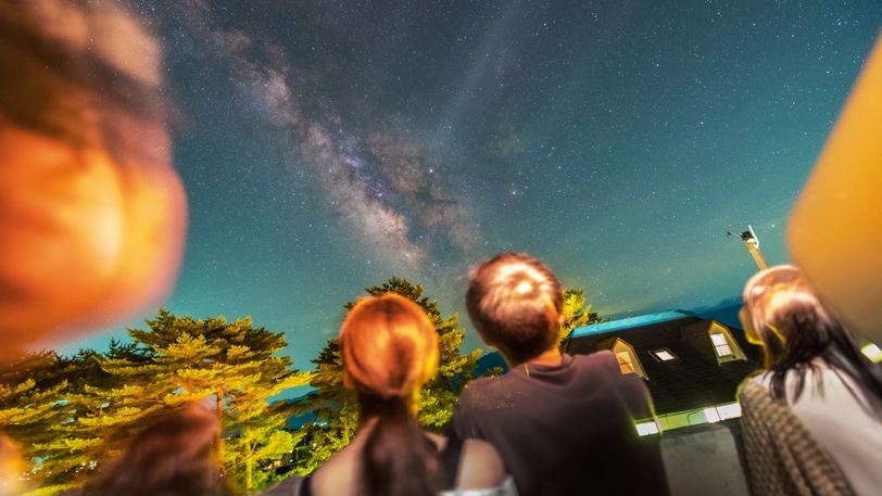 星のコンシェルジュと楽しむ「天文台ワンデイリトリートツアー」１泊２食プラン