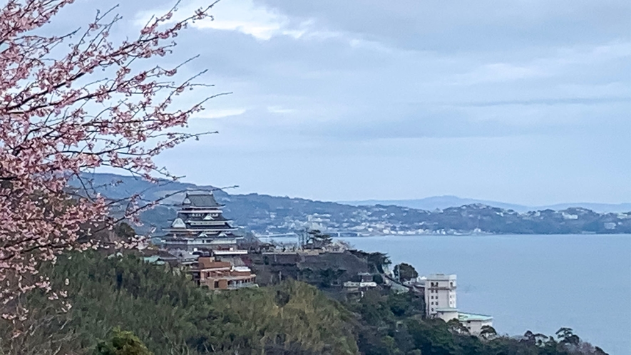 ・美しい景観と温泉が楽しめるのは熱海ならではです