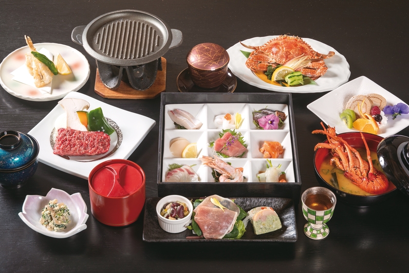 春季限定「春の贅沢会席」宮崎牛しゃぶしゃぶ・お造り9点盛り・金ふぐの唐揚げなど