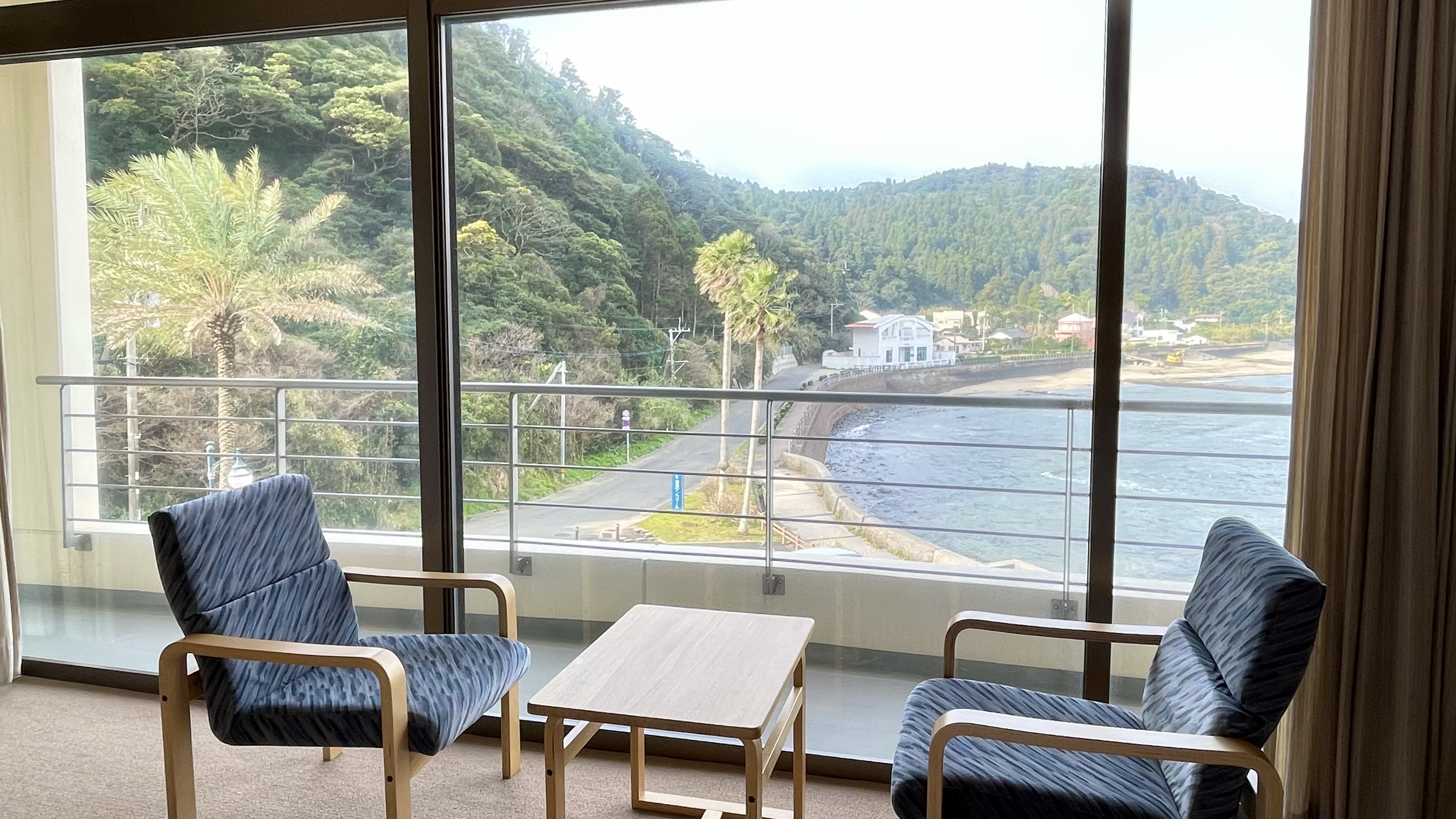 和室ツインベッドルーム眺望