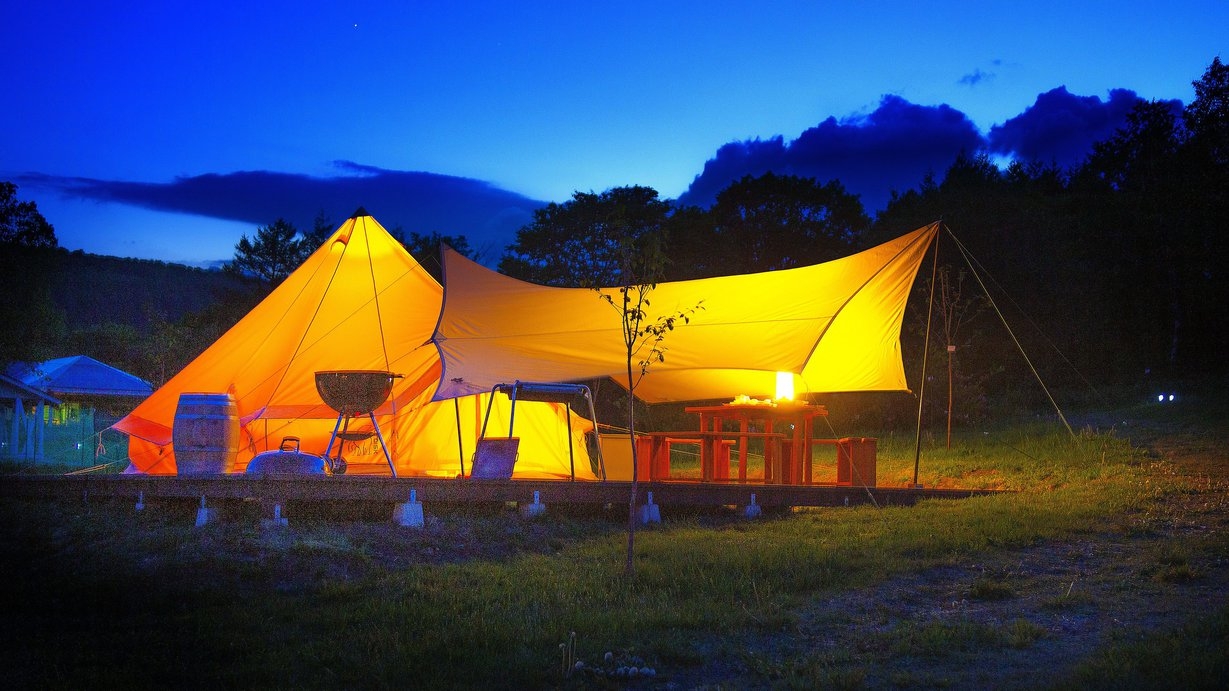 【2食付＆安比のアクティビティ体験！リゾートパス付】グランピング・ステイ｜BBQディナー付き2025