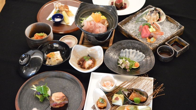 【LUXDAYSセール】≪基本≫北海道と全国各地の旬食材を堪能「創作和食会席」