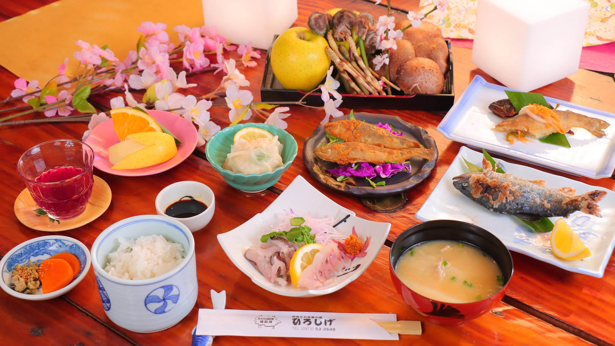 【エノハ五味】川魚初心者さんにおすすめ☆ヤマメ定食をご賞味あれ♪(お料理少なめプラン)