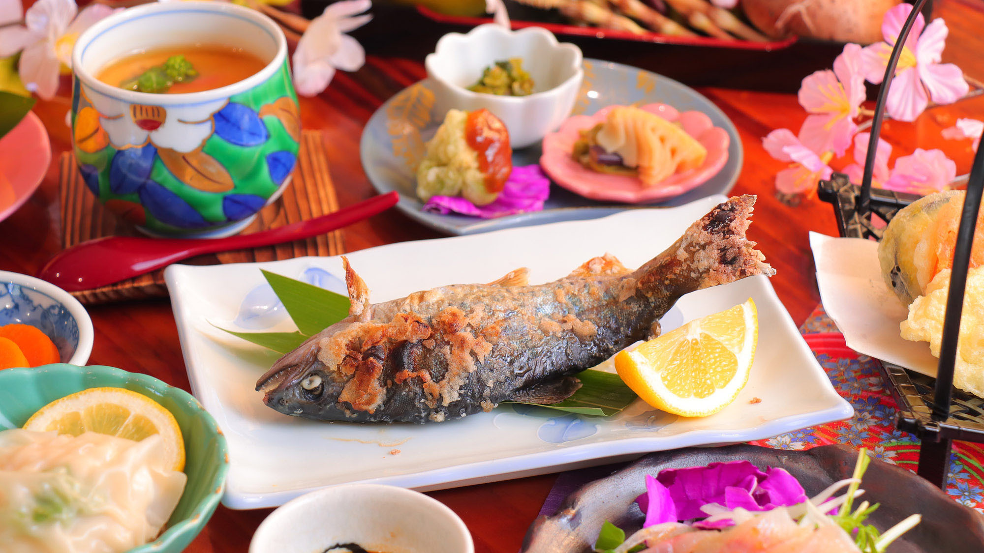 【おおいたパワーチャージ】季節のエノハフルコースで思う存分ヤマメづくし！お腹も気持ちも大満足！