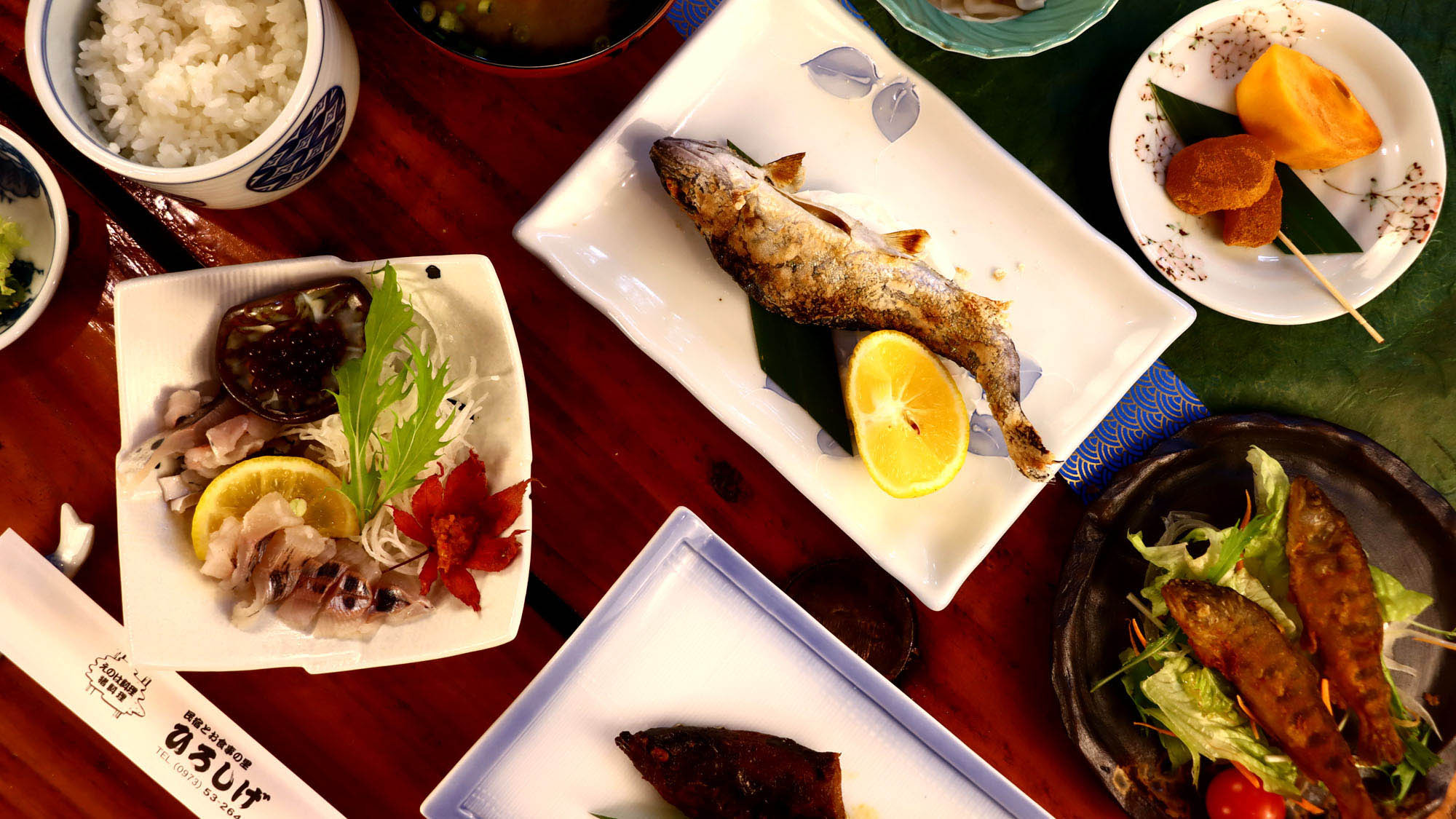【エノハ五味】川魚初心者さんにおすすめ☆ヤマメ定食をご賞味あれ♪(お料理少なめプラン)
