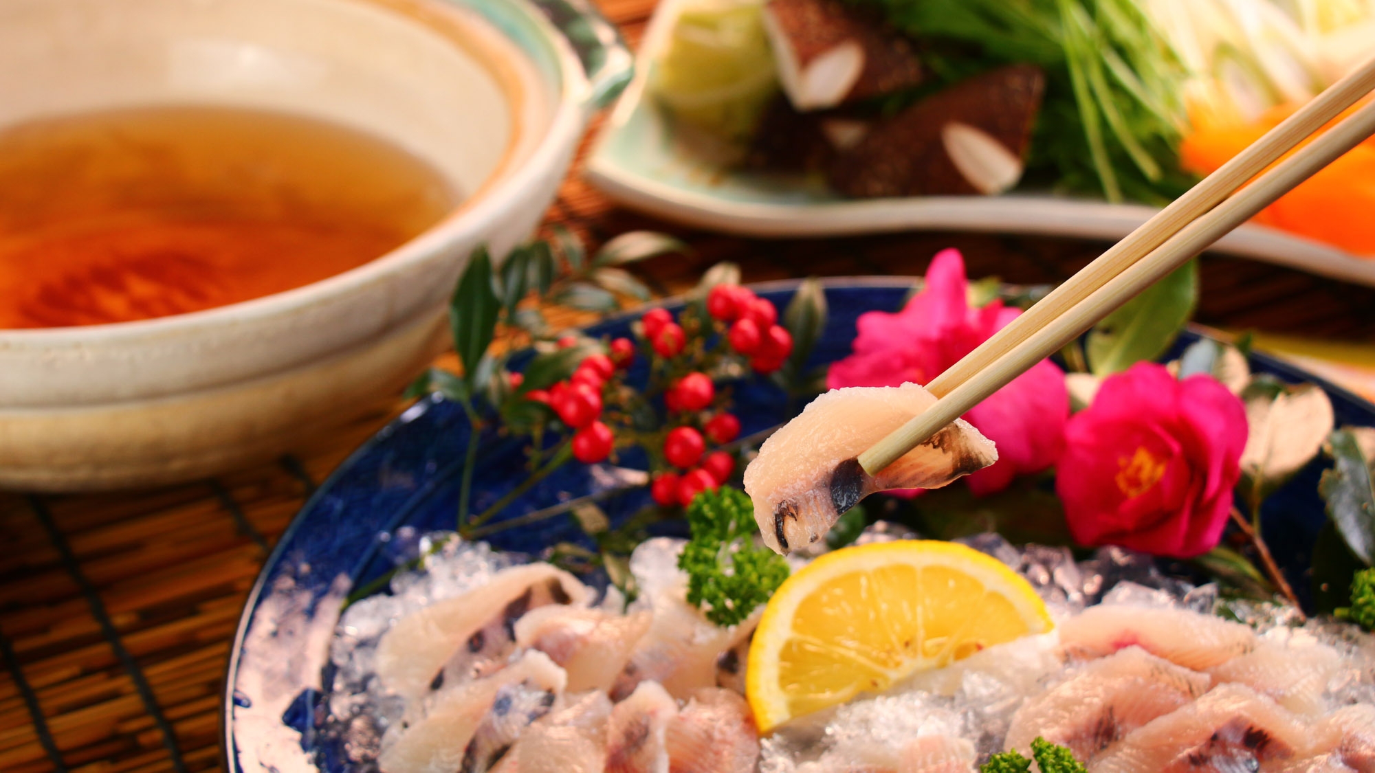 【冬季限定２大特典付】他では食べられない！ヤマメ(エノハ)の宿が送る≪絶品ヤマメしゃぶ≫【1泊２食】