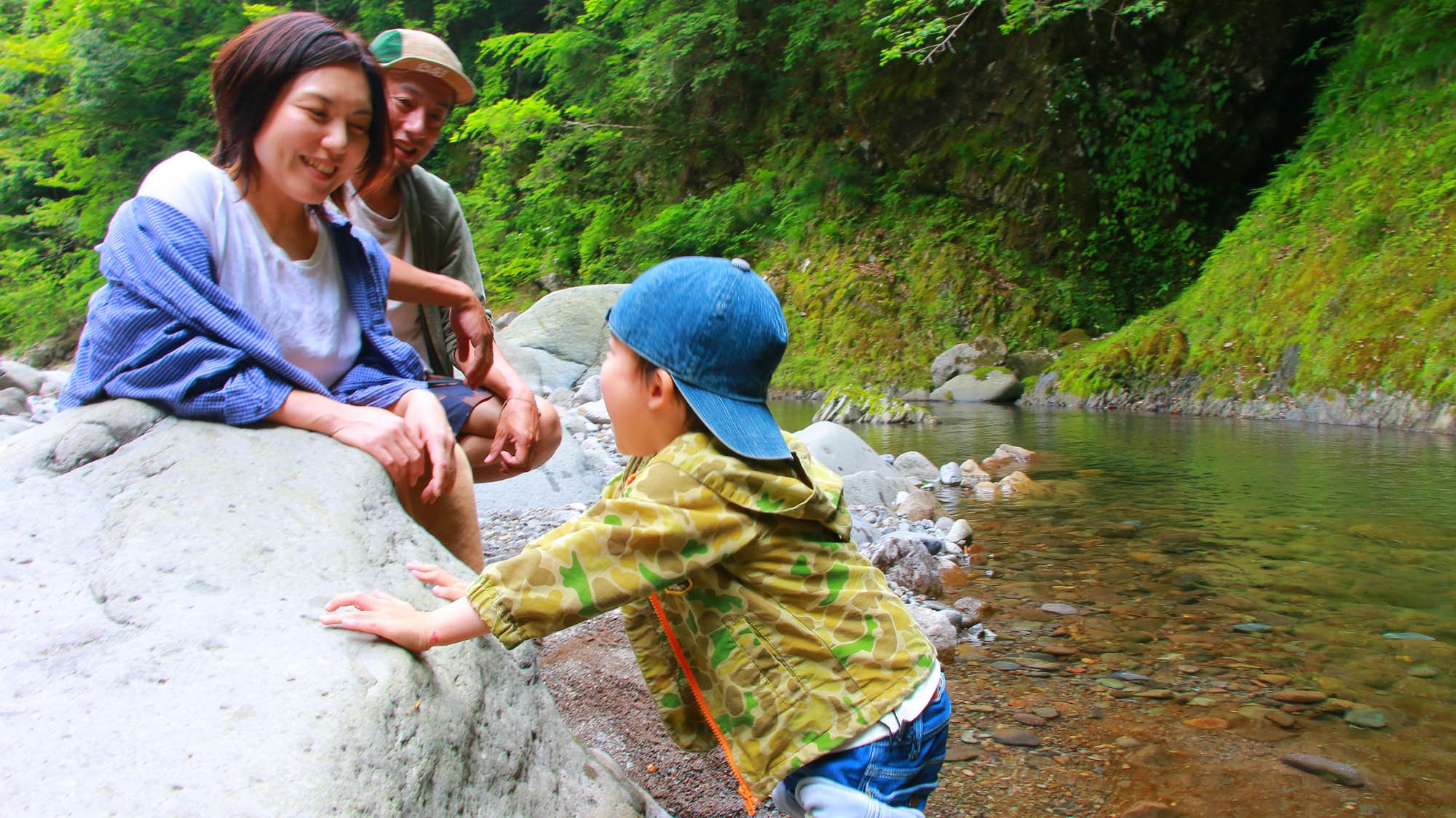 8/9〜16専用夏の暑い時期は山里へ涼みに！川も自然も楽しめる民宿ひろしげで決まり☆エノハフルコース