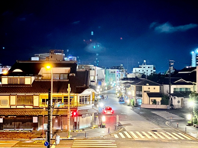 屋上　夜景