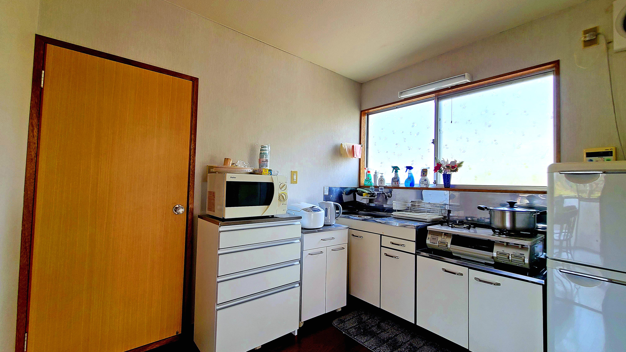 #ピンク--自炊しやすいキッチン設備