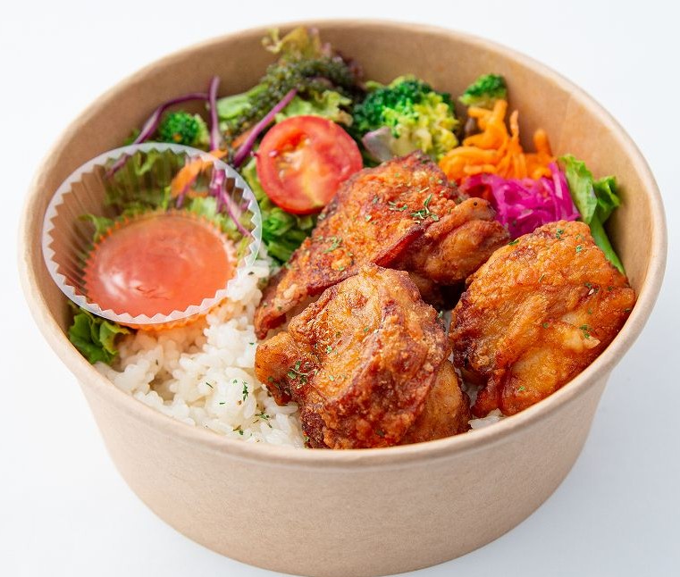 金曜　モチコチキンとクミンライス