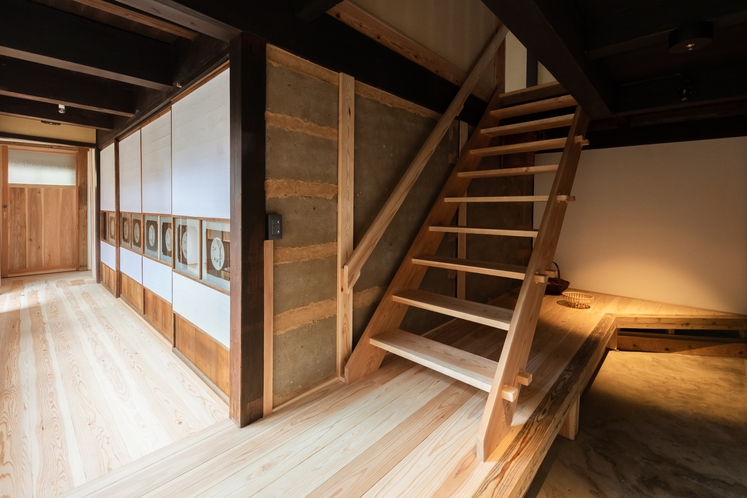 竹の部屋 階段