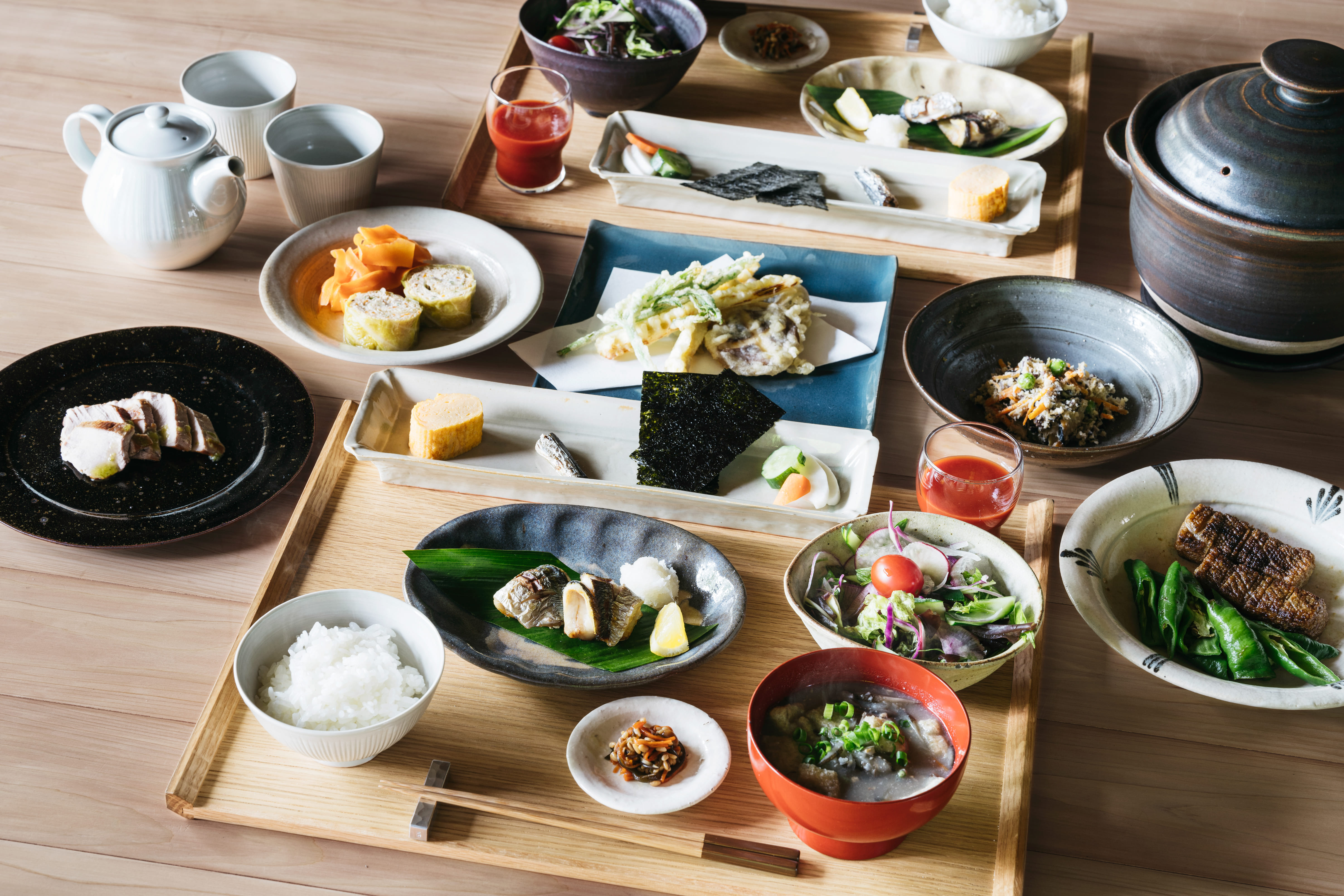 【朝食】