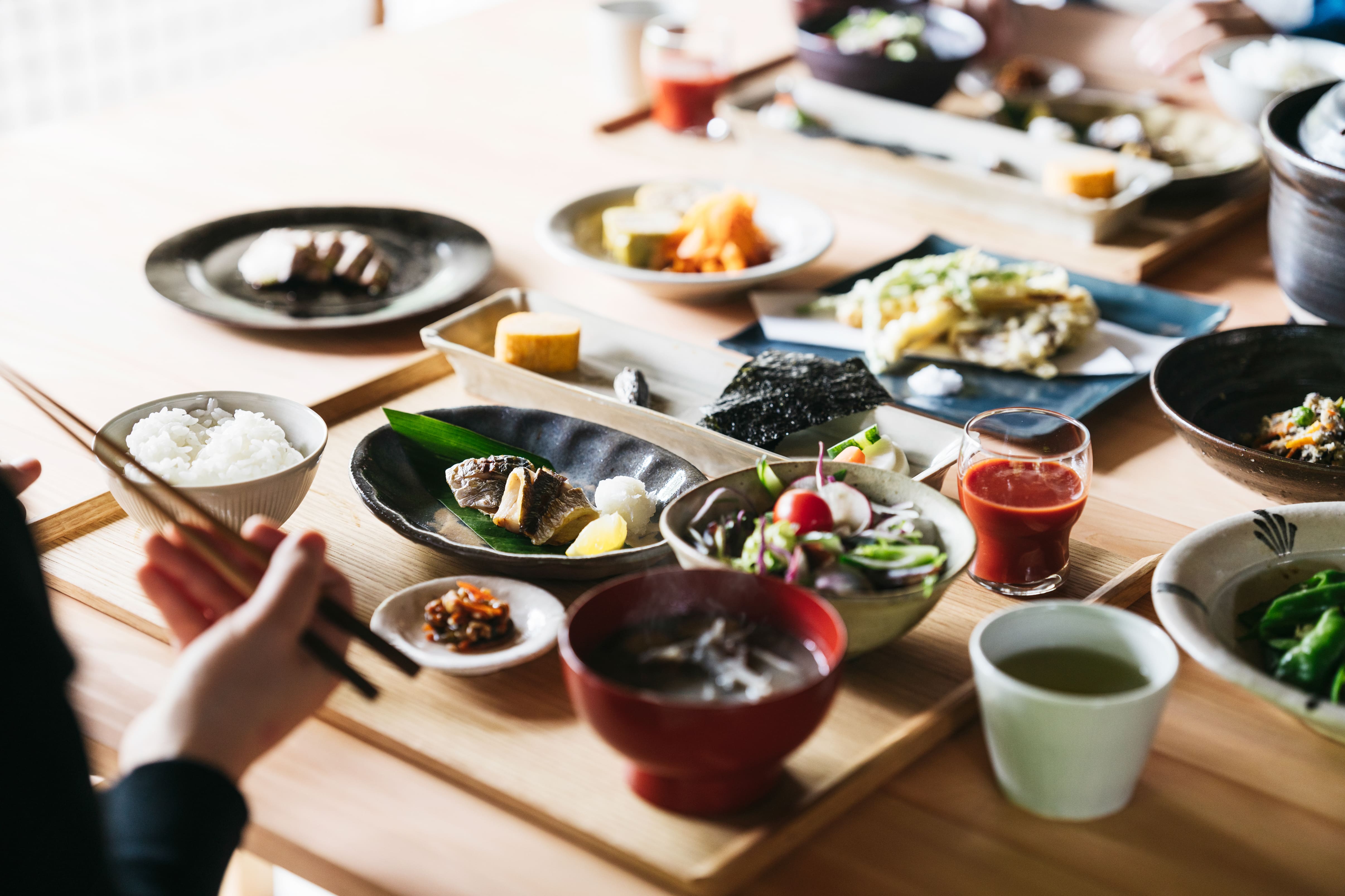 【朝食】