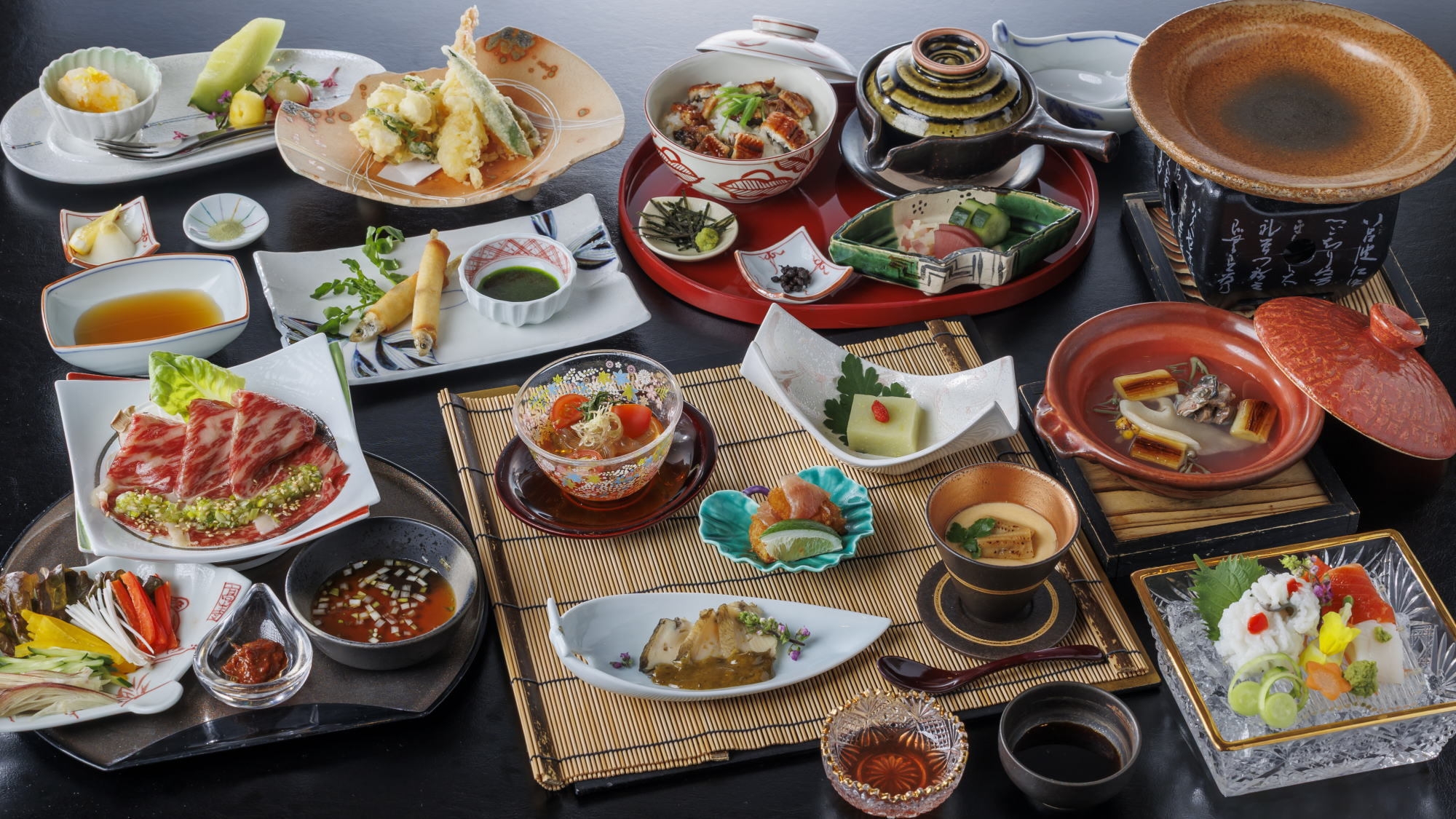 【アップグレード◇創作会席】＜ご夕食時間：17:30〜19:00＞旬の贅を盛り込んだ渾身の会席コース