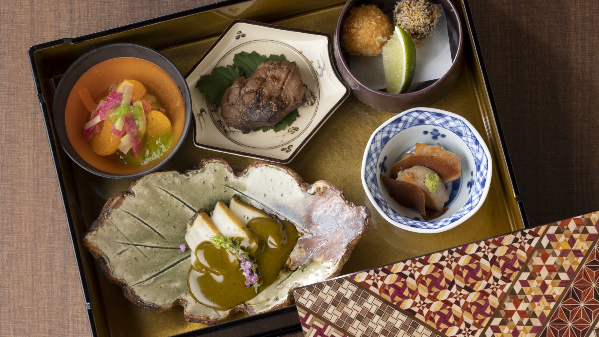 【アップグレード◇創作会席】＜ご夕食時間：17:30〜19:00＞旬の贅を盛り込んだ渾身の会席コース