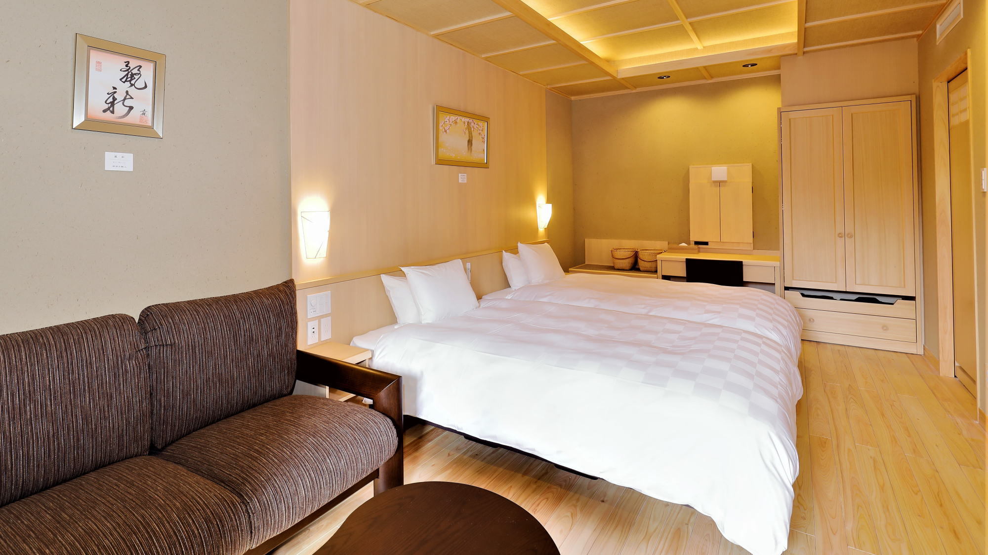 【露天風呂付き客室】”四季彩”スタンダード【洋室ツイン】