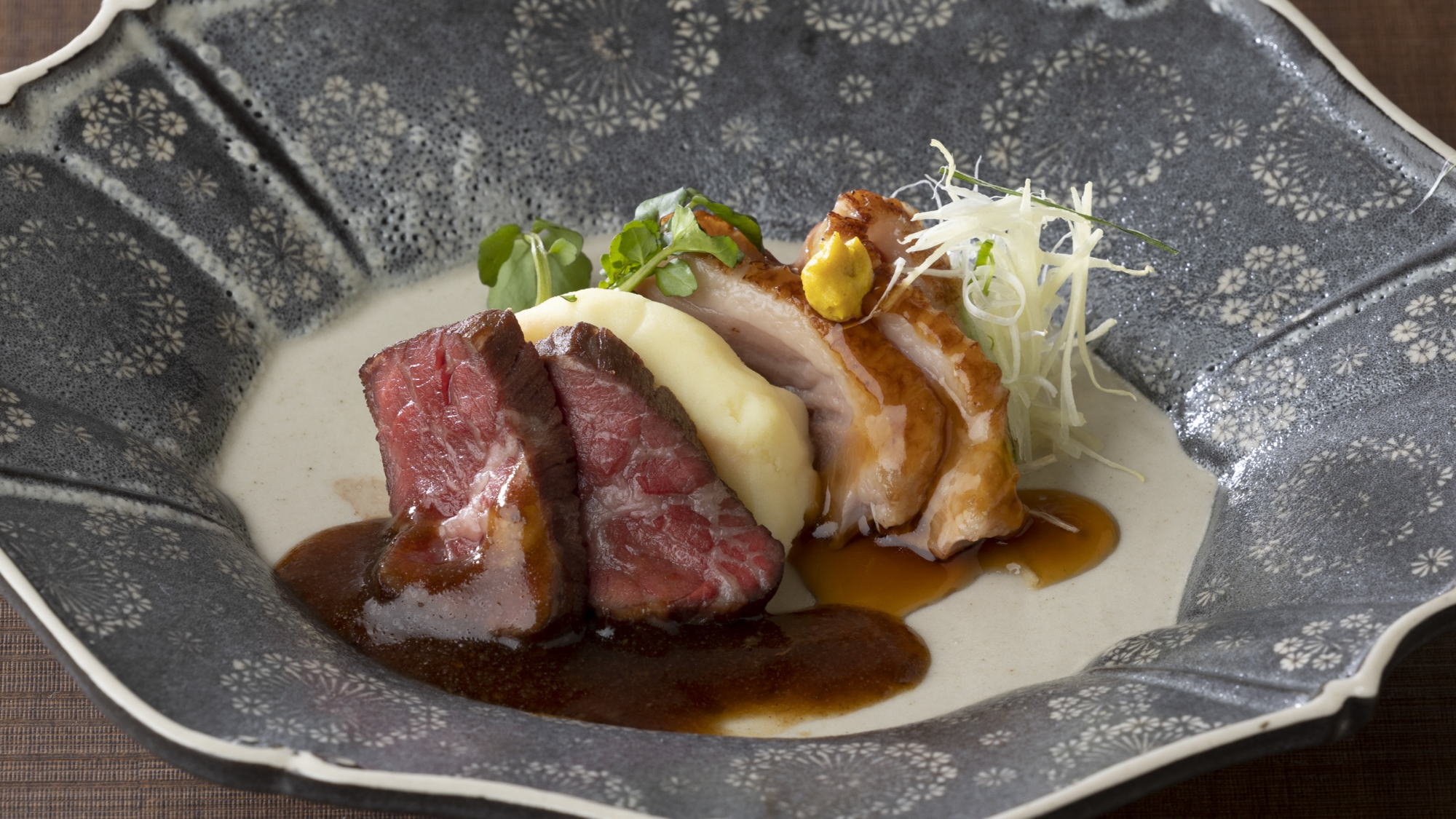 冬季特選創作会席：肉料理