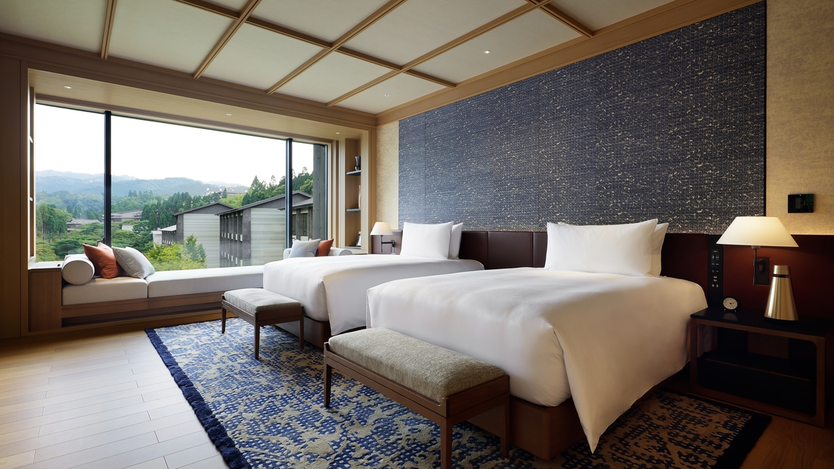 ROKU KYOTO, LXR Hotels & Resorts(部屋(ベッドルーム))