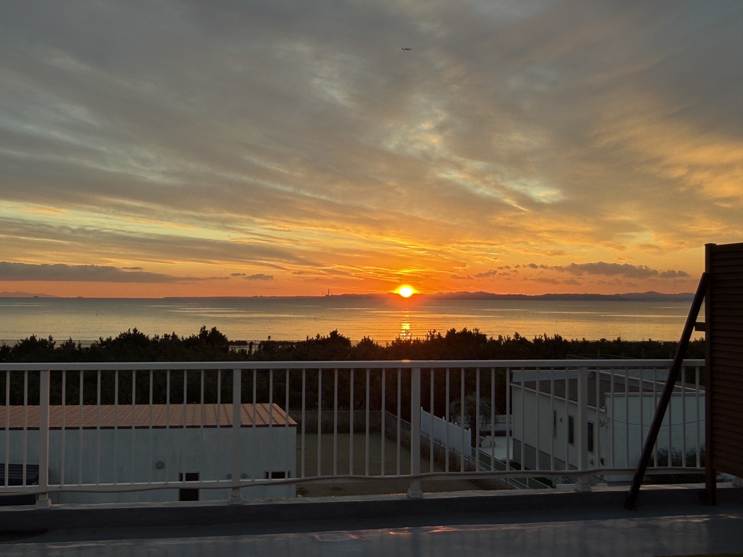 夕日を望むロケーション