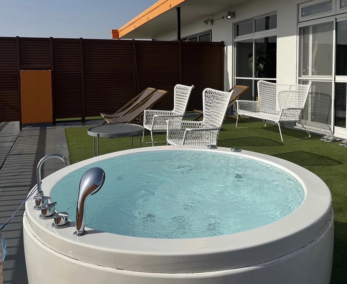 [サウナルーム]☆水着着用☆贅沢なジャグジーでくつろぐひととき