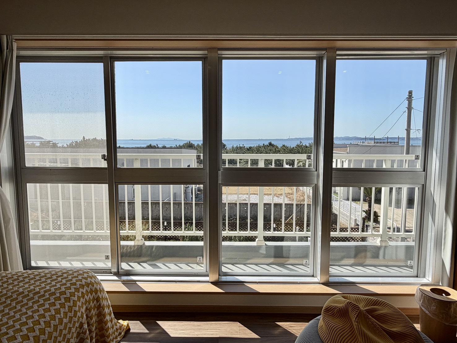 海を一望できるオーシャンビュールーム  - LEAF MOON -