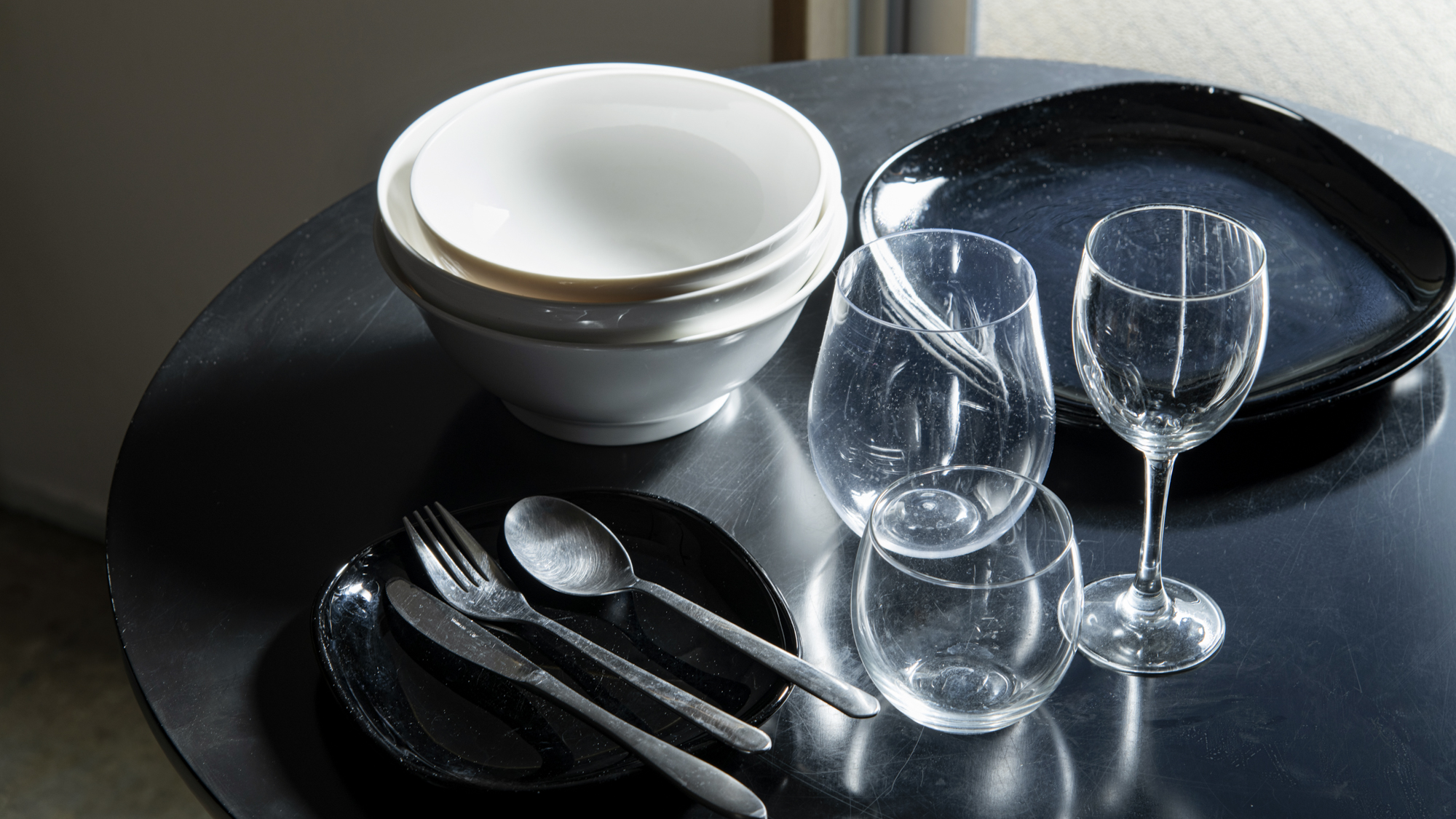 *1階シェアキッチン内食器一例