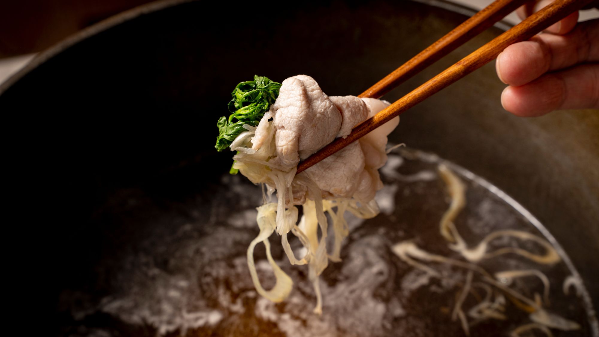 島根県産「石見ポークのしゃぶしゃぶ」