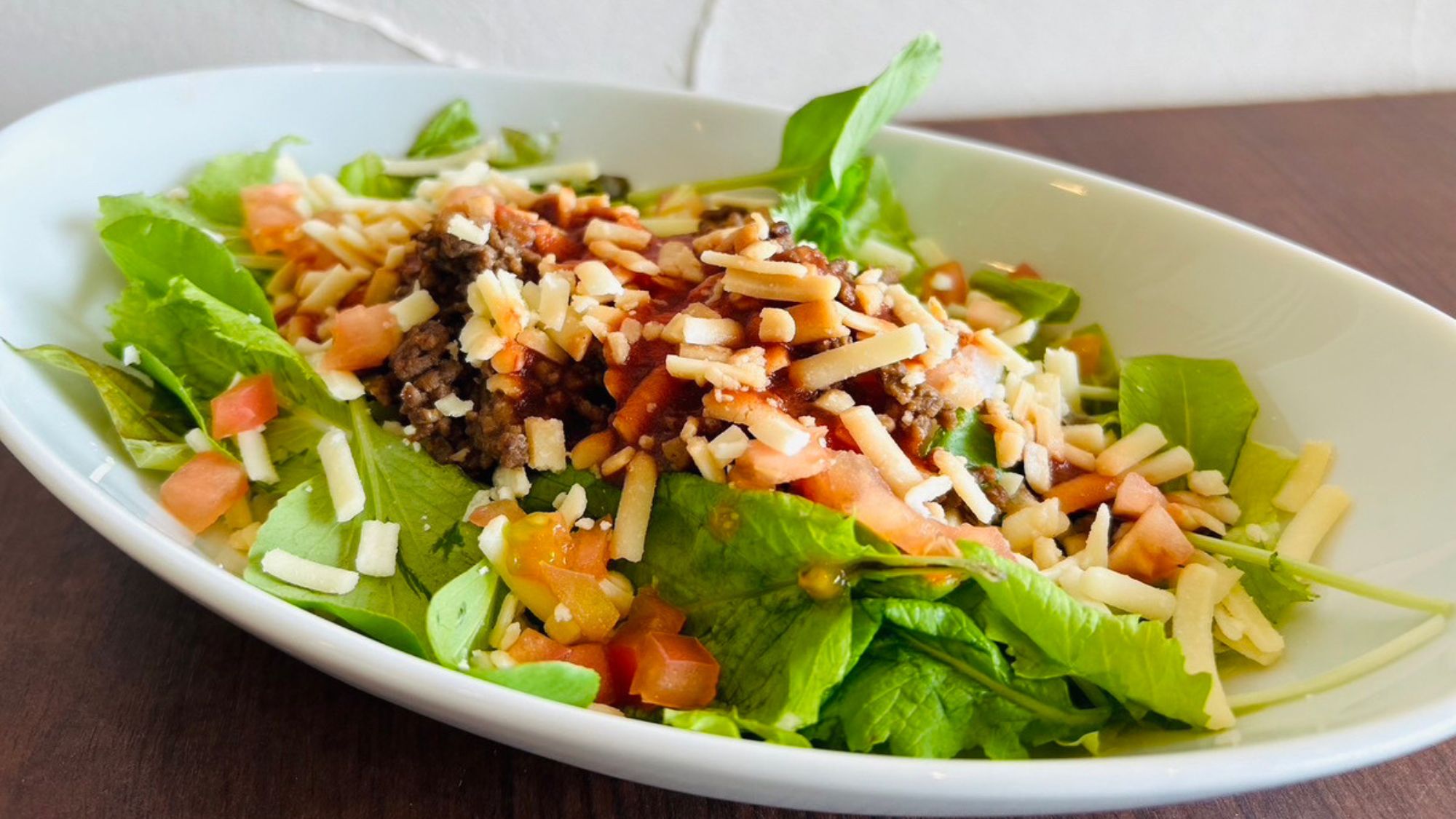 ヴィーガン対応タコライス（通常の朝食料金より＋300円頂戴いたします）