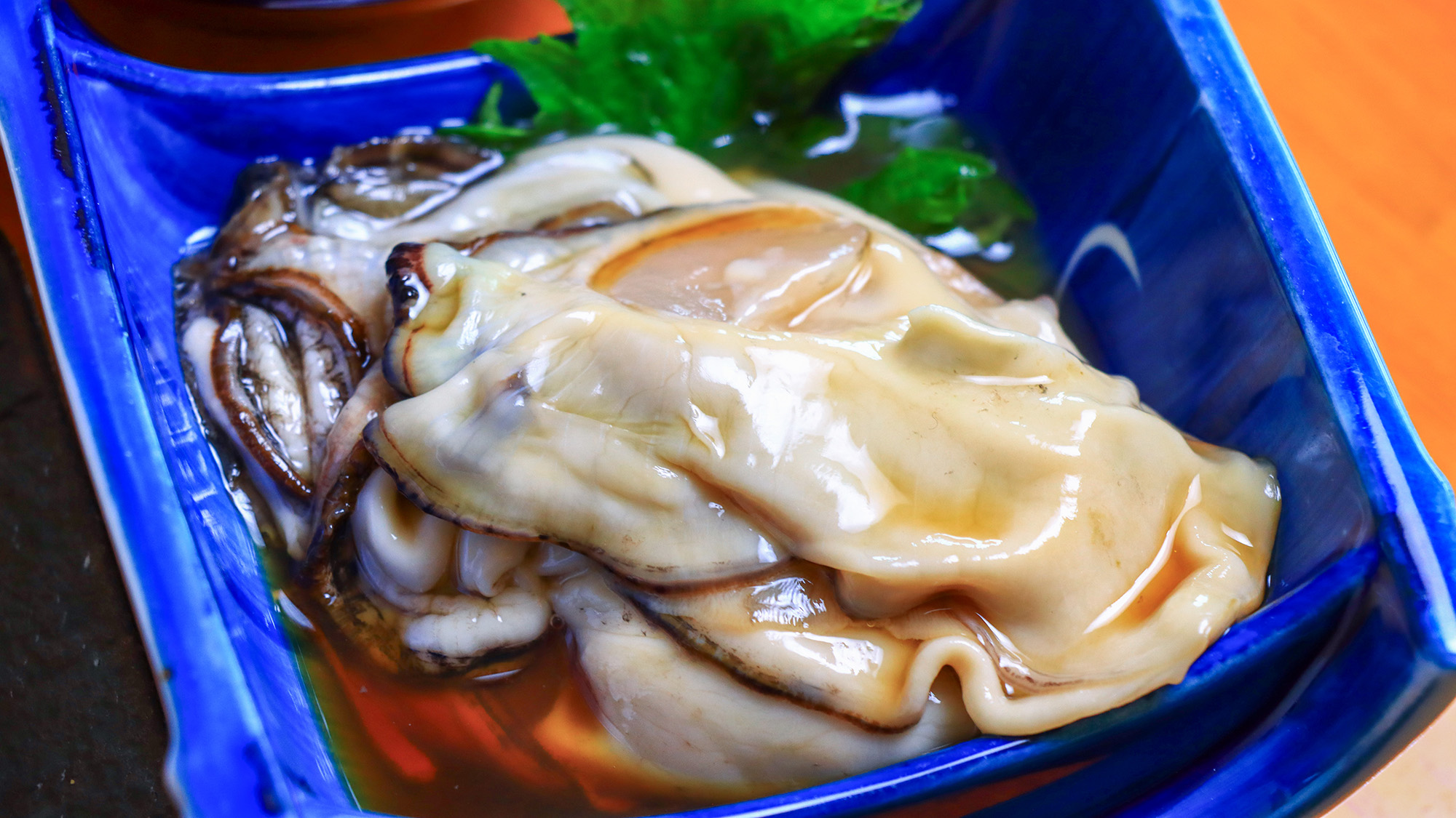 #朝食　新鮮でプリプリの牡蠣※日により内容は異なります