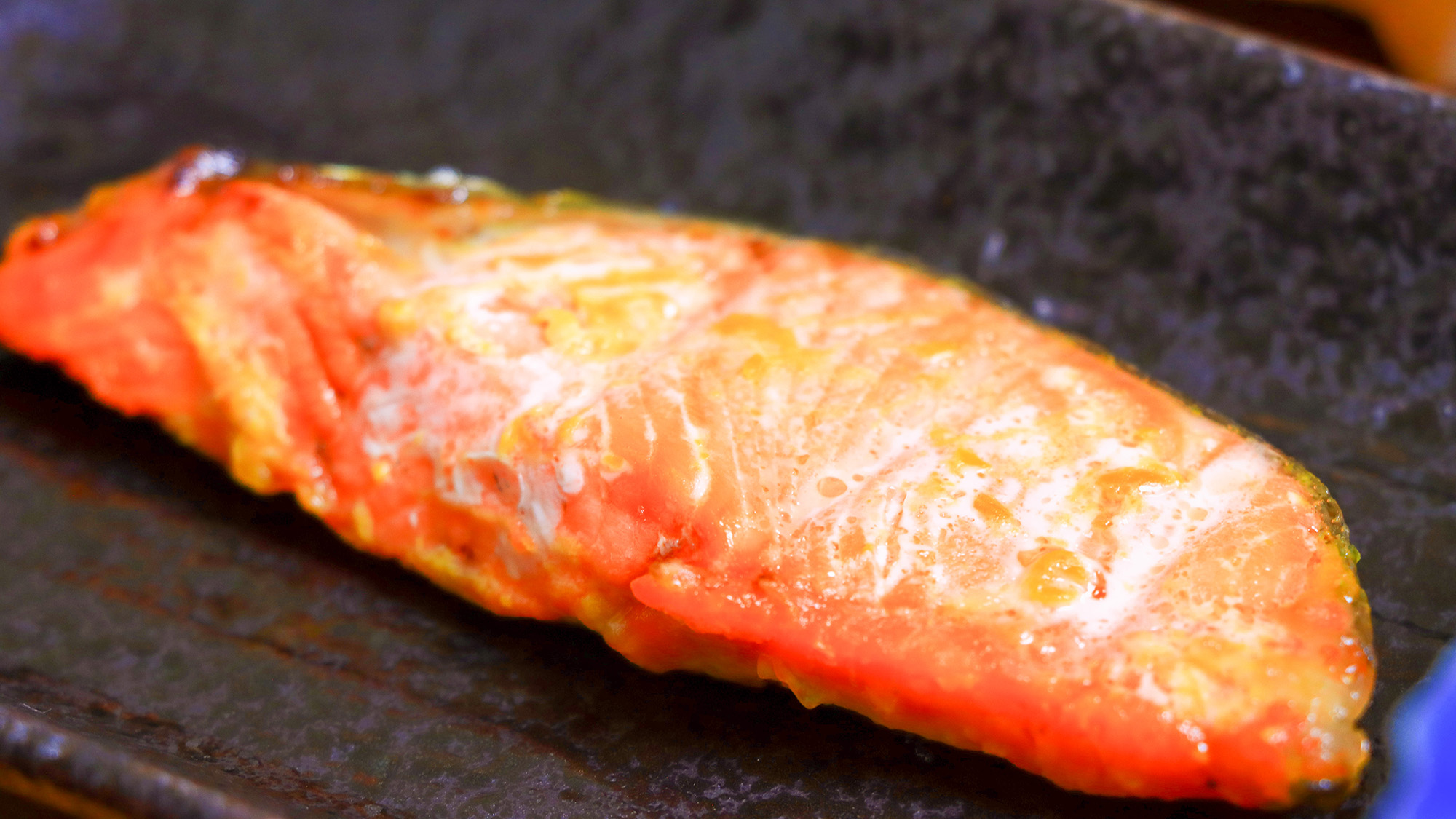 #朝食　ご飯が進む焼きたてのお魚