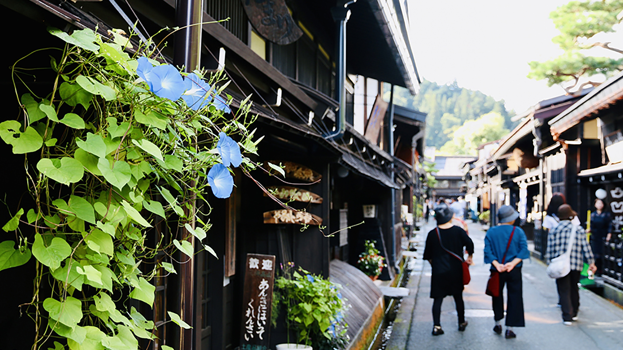 飛騨高山の市街地