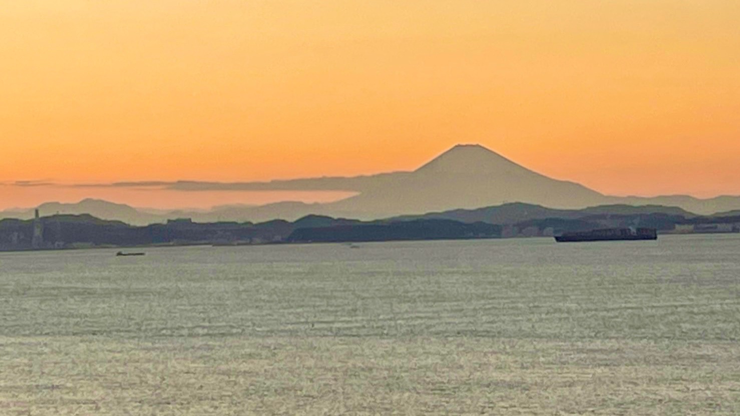 富士山が見れる事も