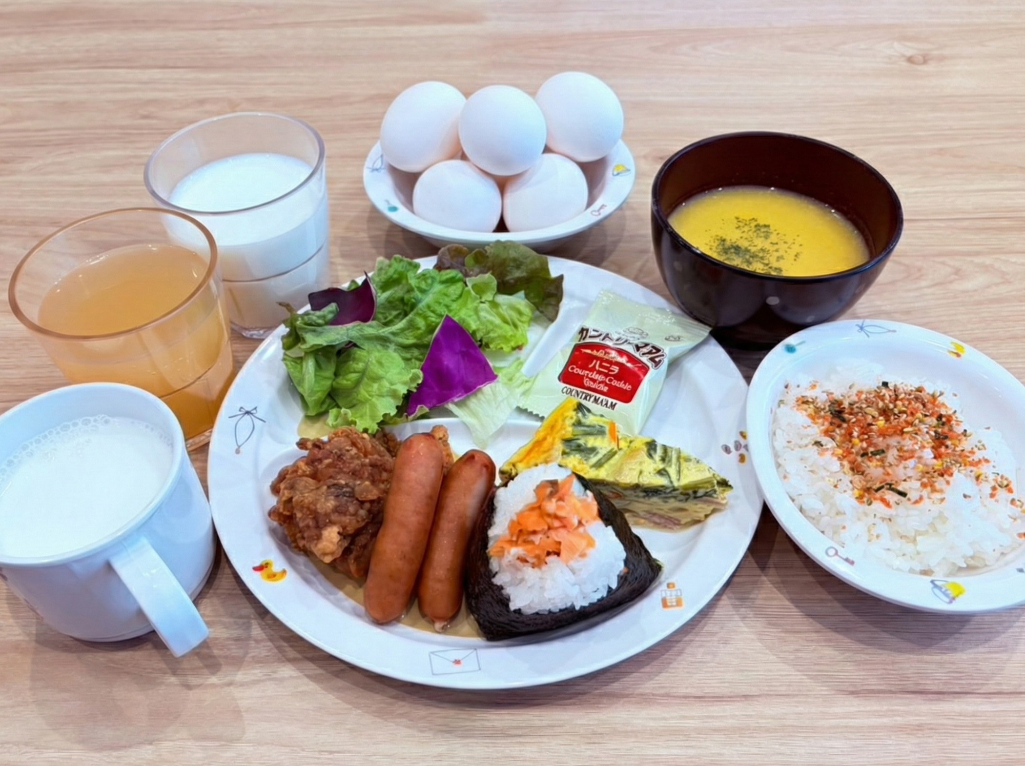 キッズプレート（3歳～5歳のお子様／前日までのお申し込みが必要です）