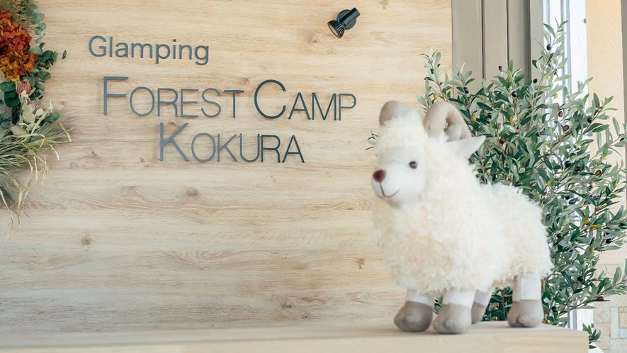 ・【受付】ようこそ「FOREST CAMP KOKURA」へ！