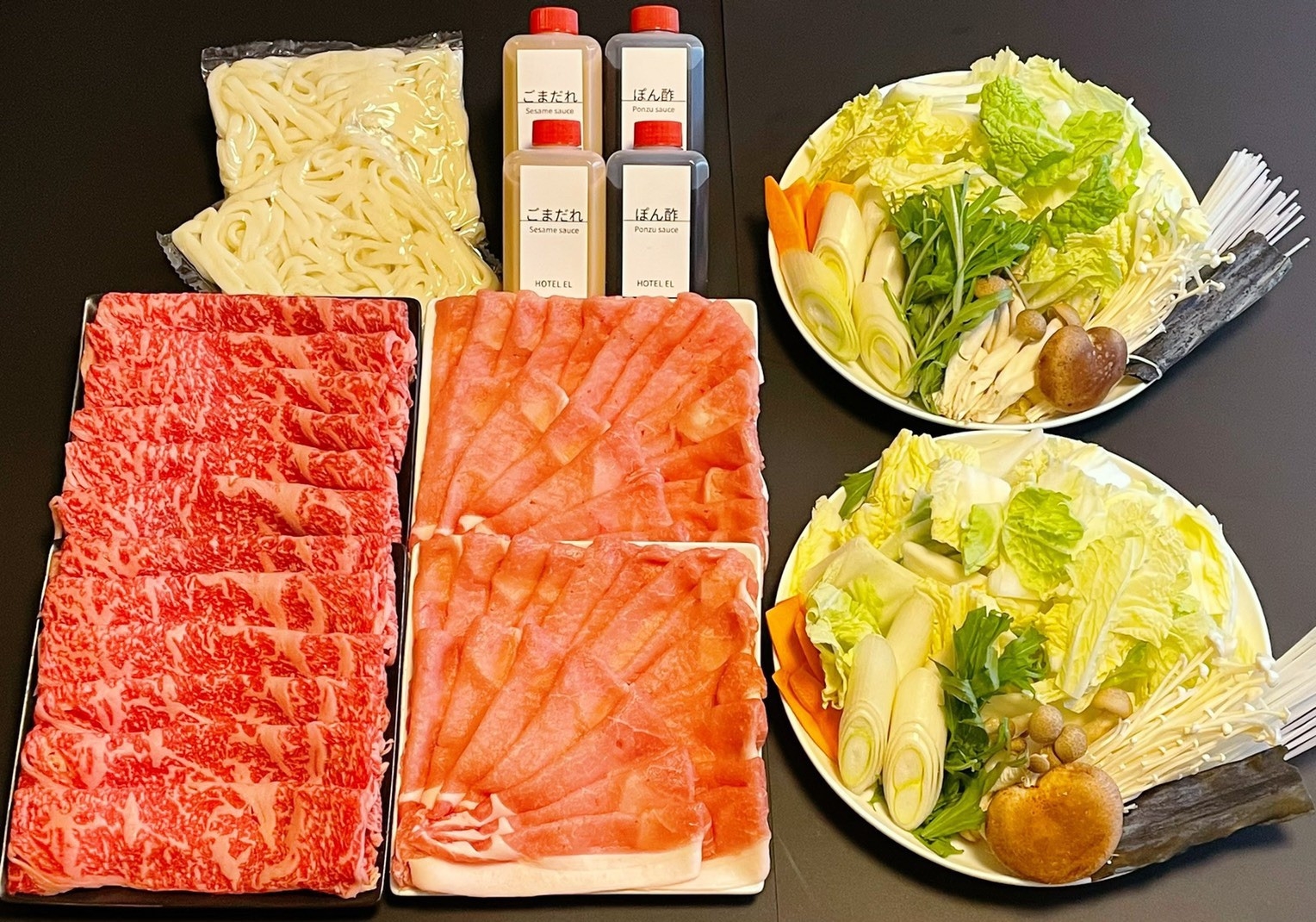 【3種類から選べる夕食プラン】焼肉 or しゃぶしゃぶ or 海鮮鍋♪  2Fフロア貸切
