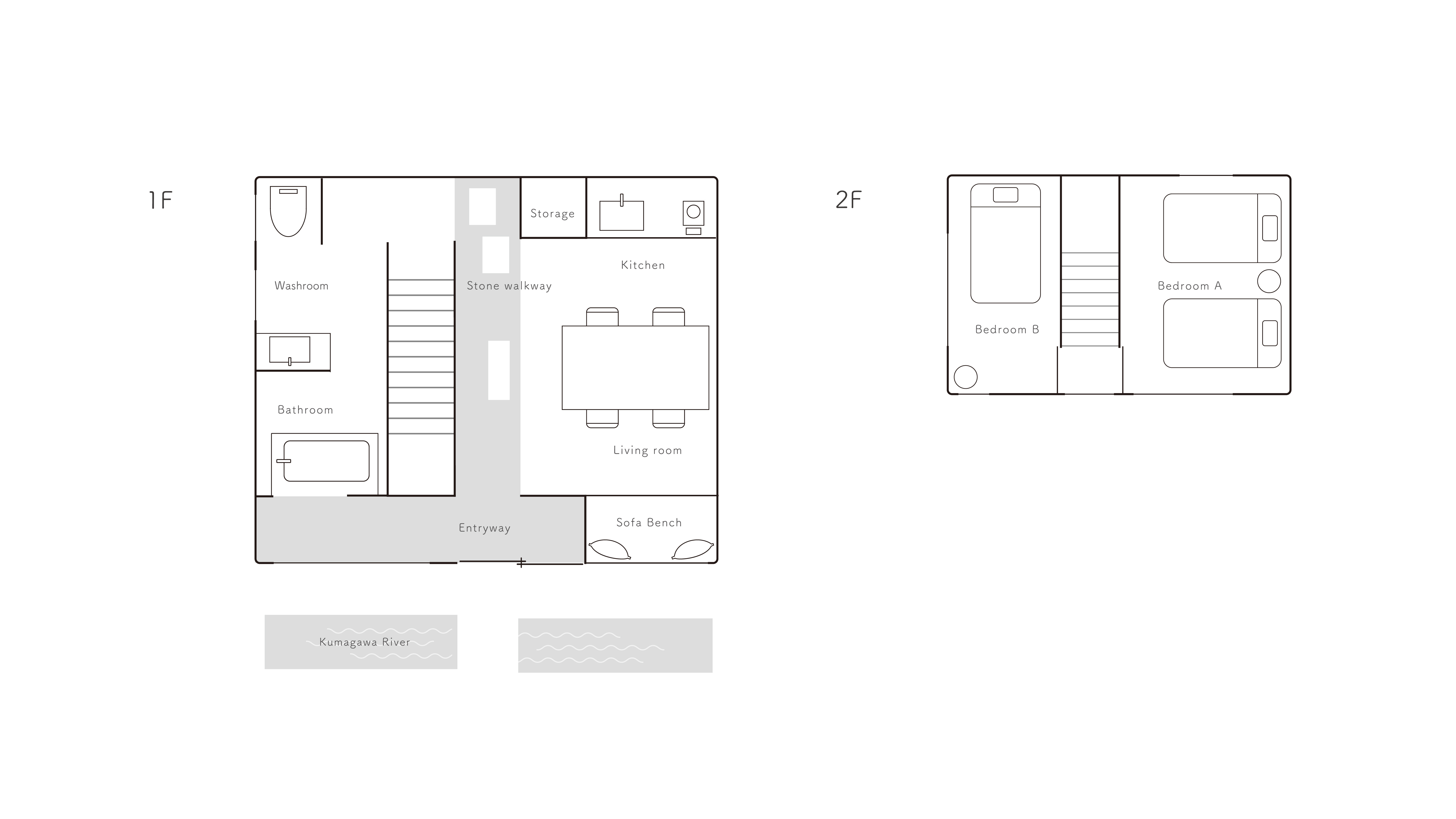 【最大3名】ほたる_60㎡(一棟貸切)