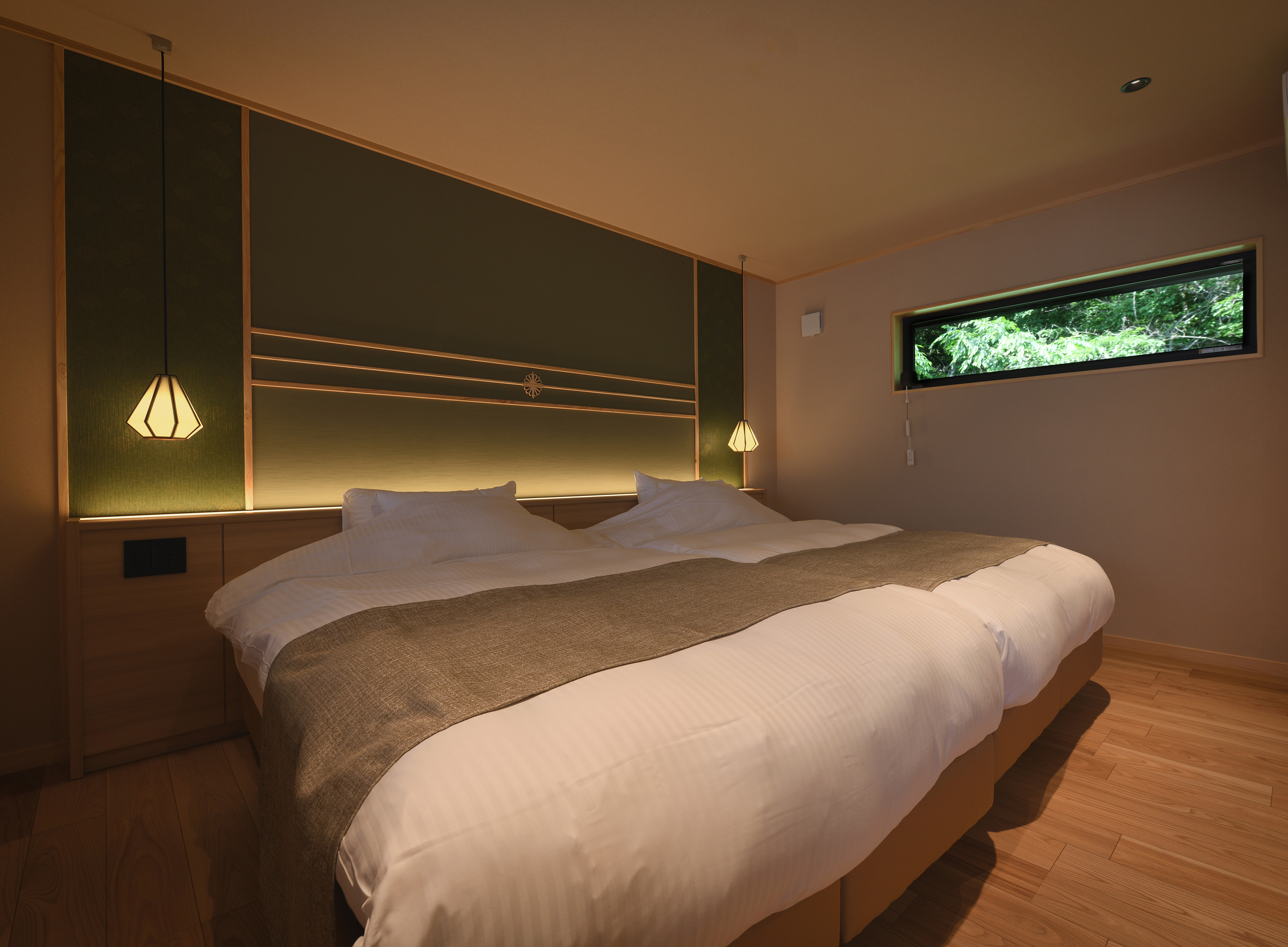 別邸月見－寝室