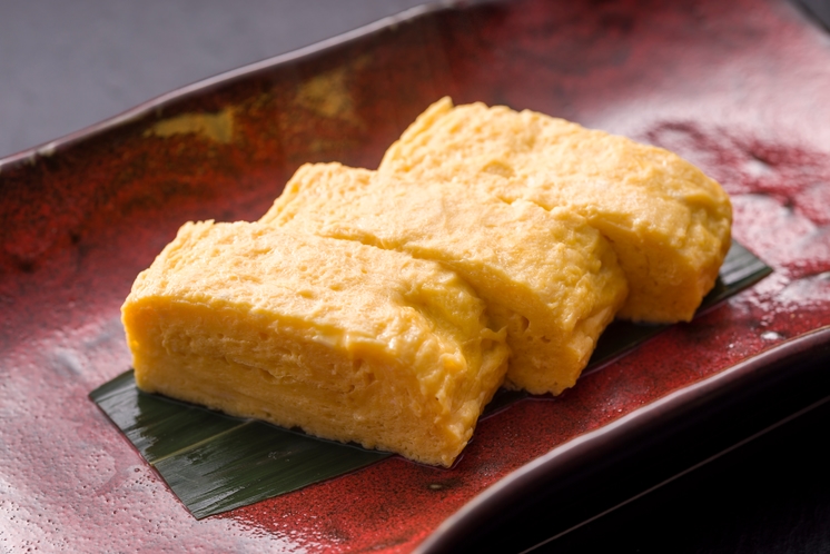 朝食・忍野紅葉玉子