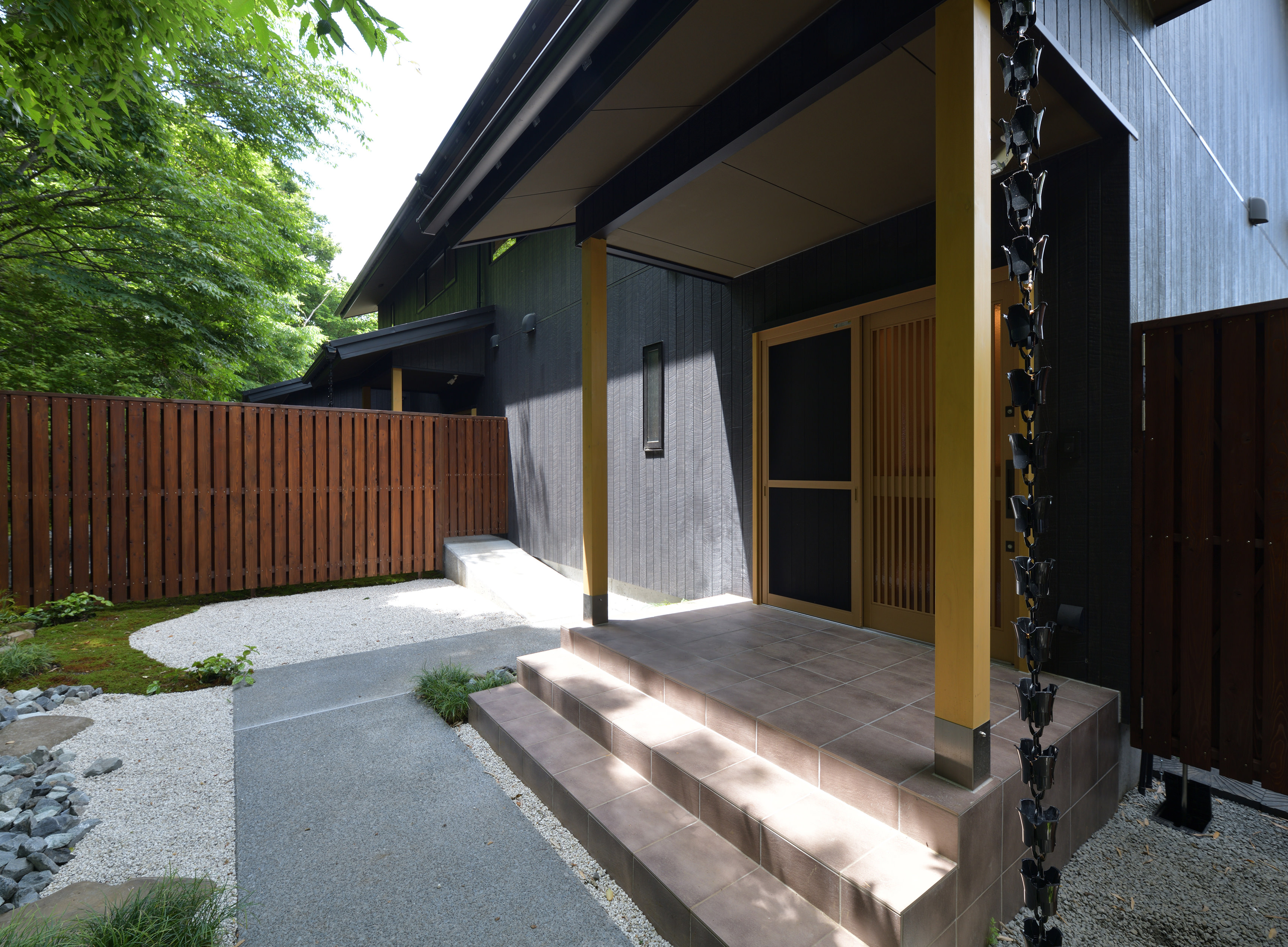 別邸月見－玄関